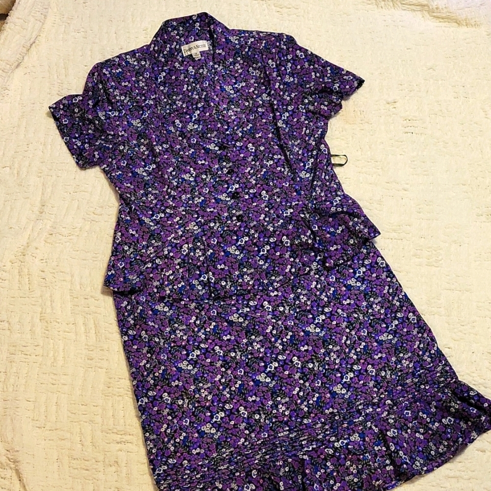 Vintage Danny and Nichole skirt set